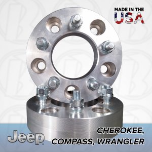 5x4.5 Jeep To 5x120 Wheel Adapters / 1" Spacers