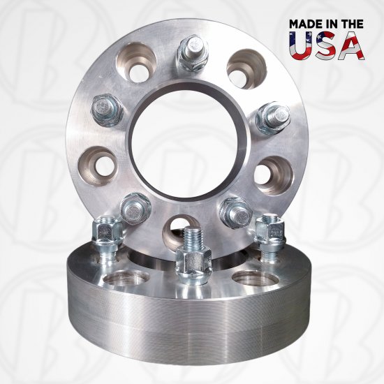 5x100 To 5x114 Wheel Adapters / 1" Spacers - Click Image to Close