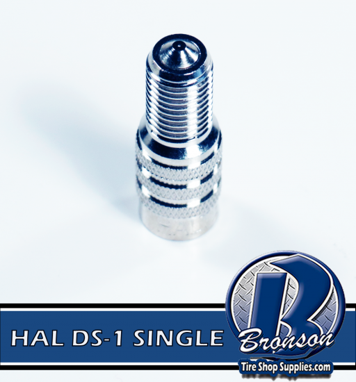 HAL DS-1 DOUBLE SEAL CAP TIRE CHECK VALVE (SINGLE) - Click Image to Close