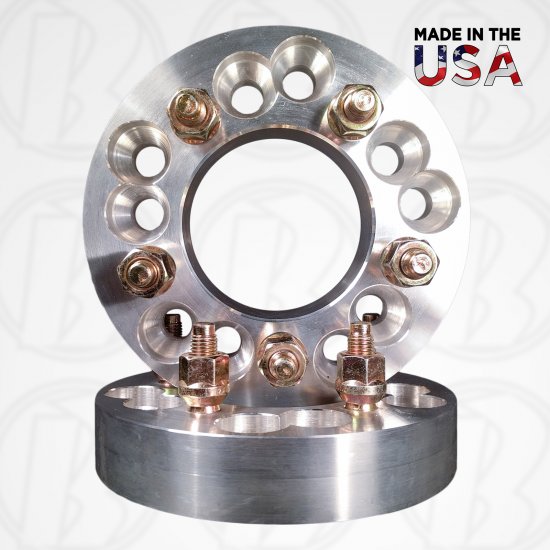 5x4.5/5x4.75 To 5x4.75 Wheel Adapters / 1" Spacers - Click Image to Close