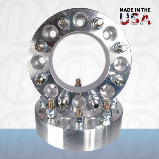 8x200 To 8x200mm Wheel Spacers - Click Image to Close