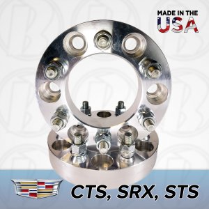 6x115 Cadillac To 6x135 Wheel Adapters / 1" Spacers