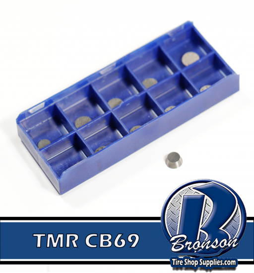 TMR CB 69 ROUND POSITIVE RAKE BIT (10 PACK PER BOX) - Click Image to Close