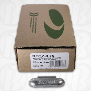 25 pc | Steel 0.75 oz Clip / Hammer on Wheel Balancing Weights