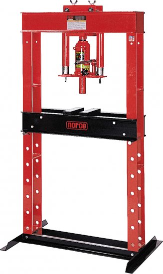 12 Ton Hand Operated Shop Press - Click Image to Close