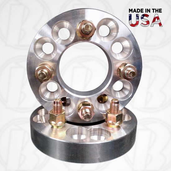 4x4.25/4x100 To 4x4.5 Wheel Adapters / 1" Spacers - Click Image to Close