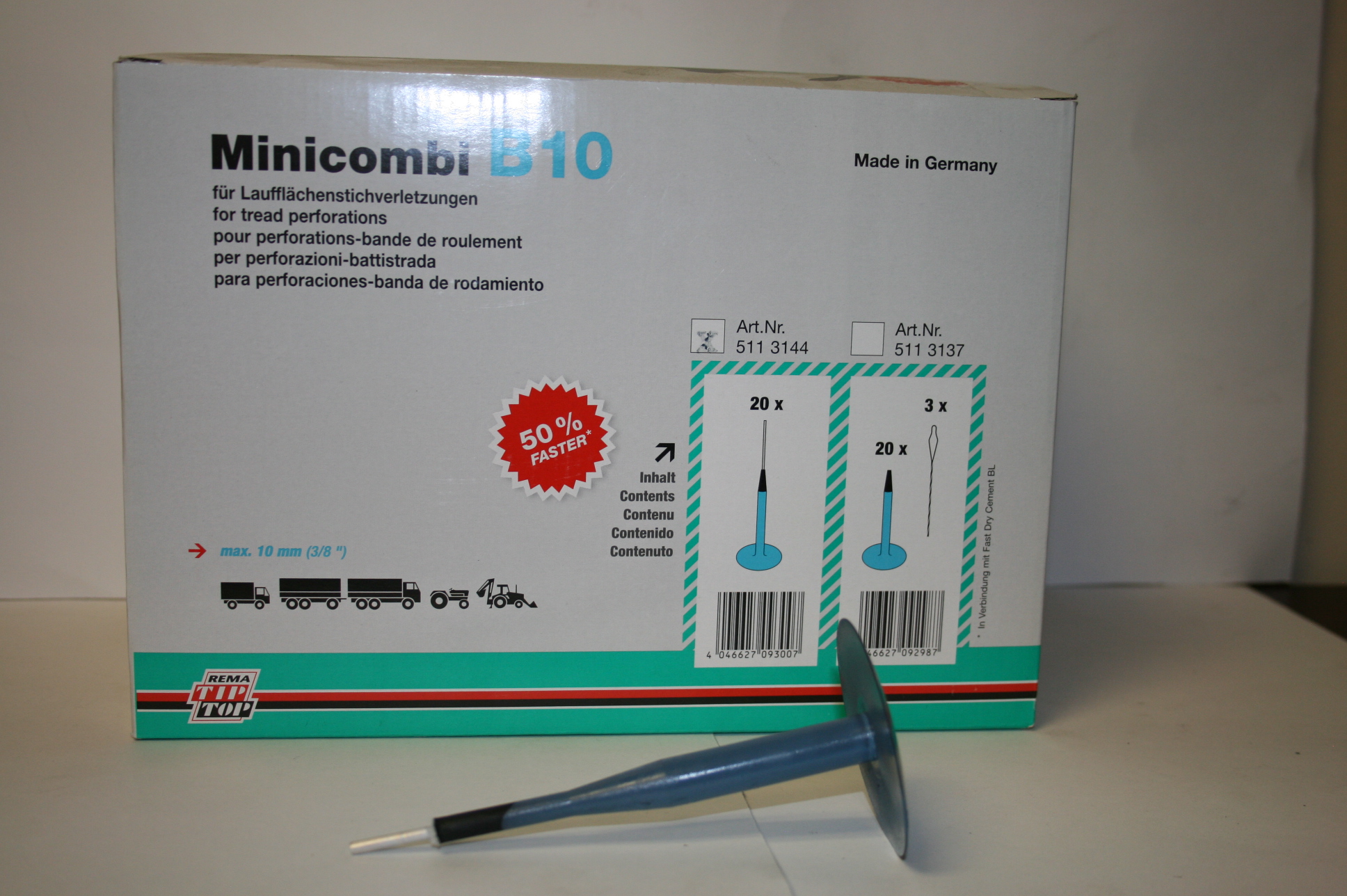 Minicombi B-10 PLUG PATCH